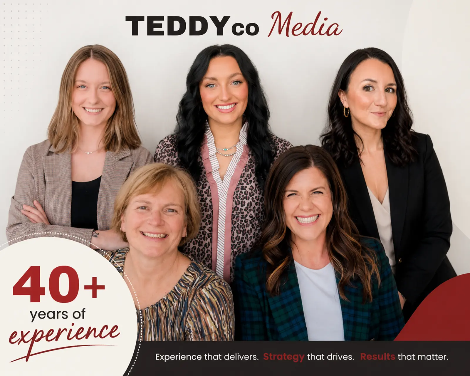 The TEDDYco Media team in Quincy, Illinois